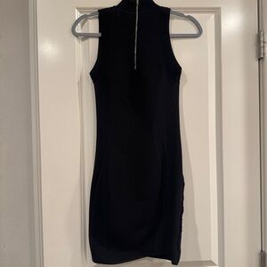 Parker Bodycon Dress Ribbed Knit 
Sleeveless Midi Black Women XS NEW NWOT